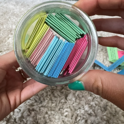 Handmade Bible Verses Jar