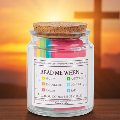 Handmade Bible Verses Jar